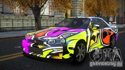 Nissan Skyline R34 Terjam S10 для GTA 4