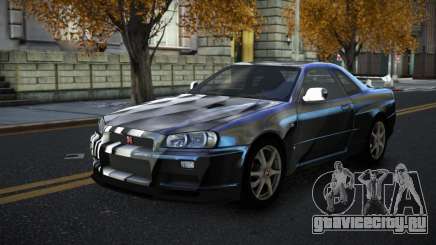 Nissan Skyline R34 Terjam S3 для GTA 4