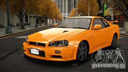 Nissan Skyline R34 Wovjo для GTA 4