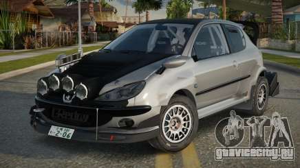 Peugeot 206 Ansama для GTA San Andreas