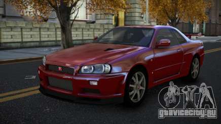 Nissan Skyline R34 Terjam для GTA 4