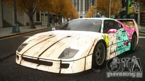 Ferrari F40 Libasan S12 для GTA 4