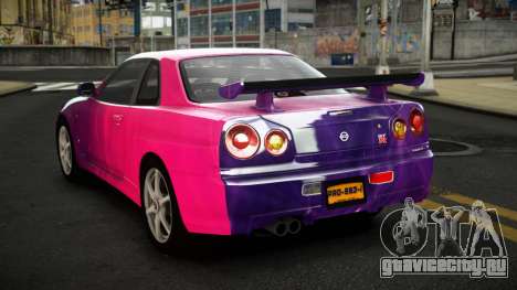 Nissan Skyline R34 Nalyntiny S8 для GTA 4