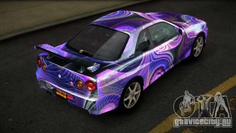 Nissan Skyline R34 Nalyntiny S11 для GTA 4