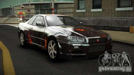Nissan Skyline R34 Nalyntiny S1 для GTA 4