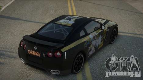 Nissan GTR R35 Aules для GTA San Andreas