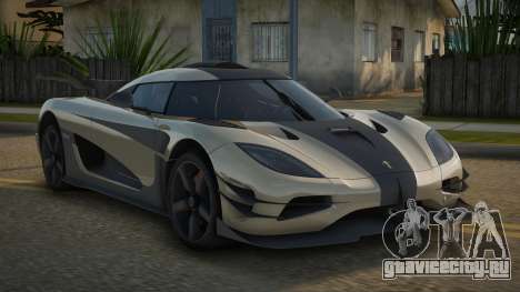 Koenigsegg One Amcase для GTA San Andreas