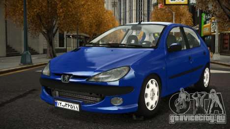 Peugeot 206 Hazopoj для GTA 4