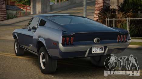 Ford Mustang GT390 для GTA San Andreas