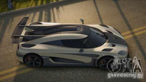 Koenigsegg One Amcase для GTA San Andreas