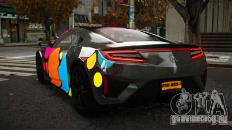 Acura NSX Ganstelos S12 для GTA 4