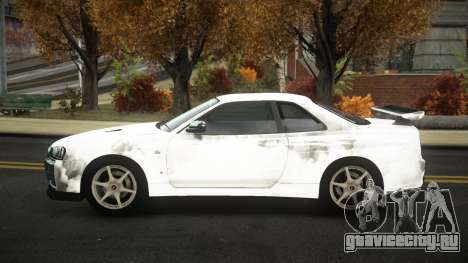 Nissan Skyline R34 Nalyntiny S4 для GTA 4