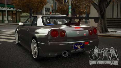 Nissan Skyline R34 Xeruq для GTA 4