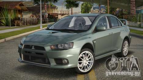 Mitsubishi Lancer Evo X Carrey для GTA San Andreas