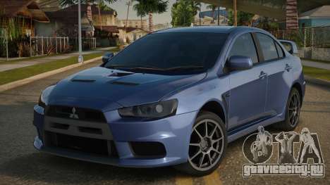 Mitsubishi Lancer Evolution X V1.1 для GTA San Andreas