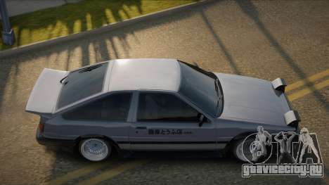 Toyota AE86 Carson для GTA San Andreas