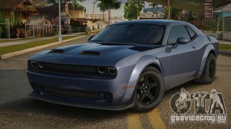 Dodge Challenger SRT Super Stock для GTA San Andreas
