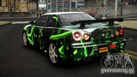 Nissan Skyline R34 Nalyntiny S3 для GTA 4