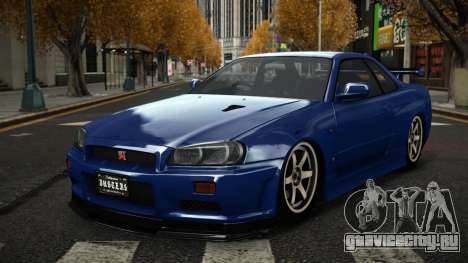 Nissan Skyline R34 Pogyib для GTA 4