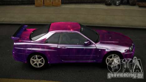 Nissan Skyline R34 Nalyntiny S8 для GTA 4