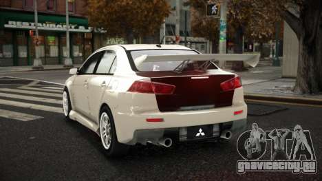 Mitsubishi Lancer Evolution X Micusuhom для GTA 4
