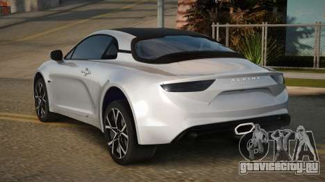 Renault Alpine A110 V1.0 для GTA San Andreas