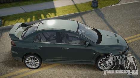 Mitsubishi Lancer Evo X Carrey для GTA San Andreas