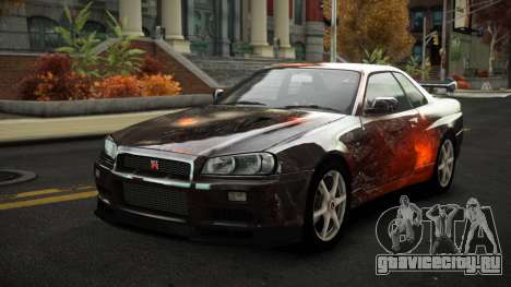 Nissan Skyline R34 Nalyntiny S1 для GTA 4