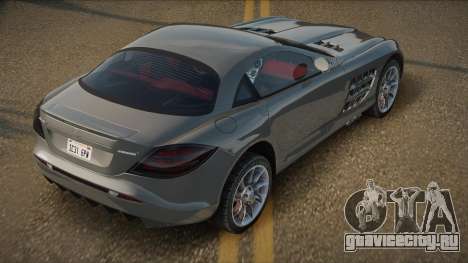 Mercedes-Benz SLR Niadew для GTA San Andreas