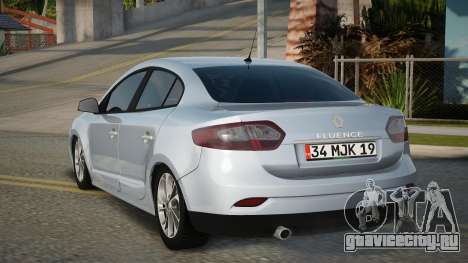 Renault Fluence Geloora для GTA San Andreas