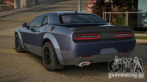 Dodge Challenger SRT Super Stock для GTA San Andreas