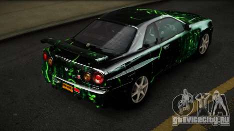 Nissan Skyline R34 Nalyntiny S3 для GTA 4