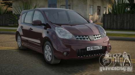 2007 Nissan Note E11 (optimized model) для GTA San Andreas
