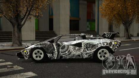 Lamborghini Countach Ellain S11 для GTA 4
