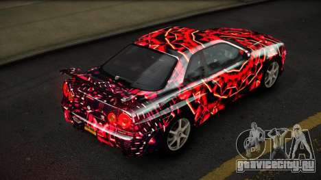 Nissan Skyline R34 Nalyntiny S14 для GTA 4