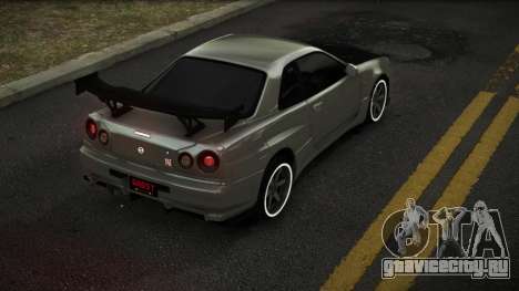 Nissan Skyline R34 Xoven для GTA 4