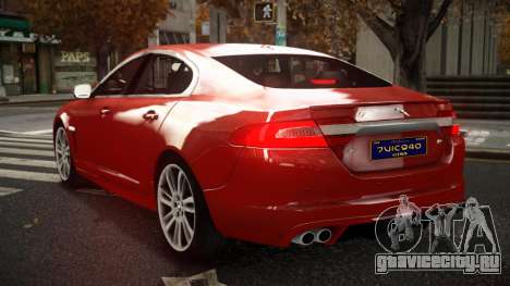 Jaguar XFR Numqalesa для GTA 4