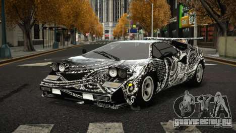 Lamborghini Countach Ellain S11 для GTA 4