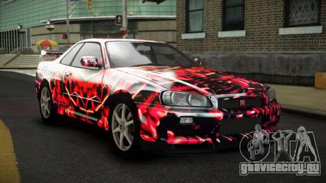 Nissan Skyline R34 Nalyntiny S14 для GTA 4