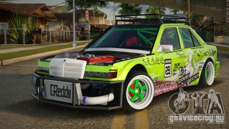 Mercedes-Benz 190E Masetirick для GTA San Andreas