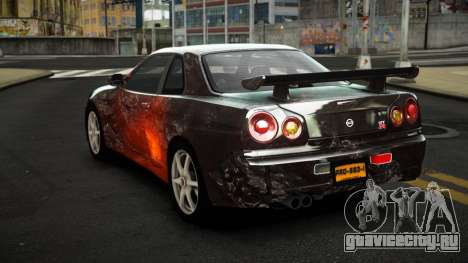 Nissan Skyline R34 Nalyntiny S1 для GTA 4