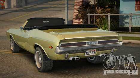 Dodge Challenger Tybeth для GTA San Andreas