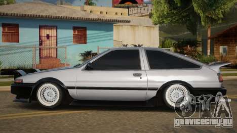 Toyota AE86 Carson для GTA San Andreas