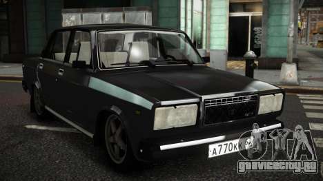 VAZ 2107 Detras для GTA 4