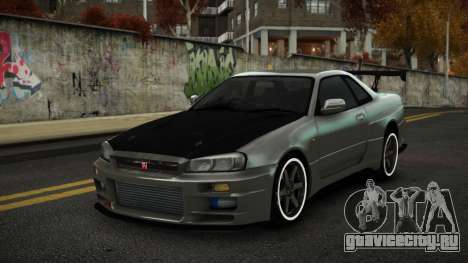 Nissan Skyline R34 Xoven для GTA 4