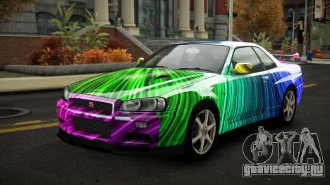 Nissan Skyline R34 Nalyntiny S9 для GTA 4
