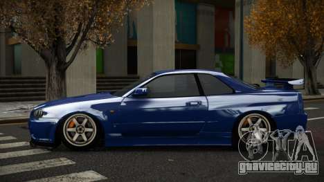 Nissan Skyline R34 Pogyib для GTA 4