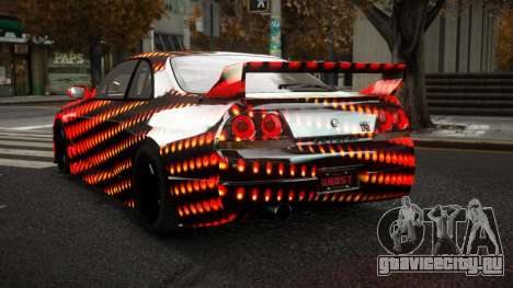 Nissan Skyline R33 Akayen S9 для GTA 4