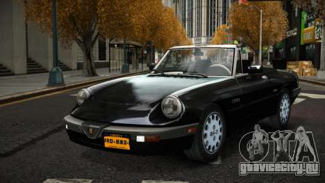 Alfa Romeo Spider 115 Xukuwoca для GTA 4
