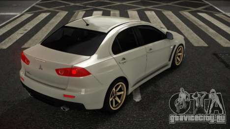 Mitsubishi Lancer Evolution X Zuhzipuf для GTA 4